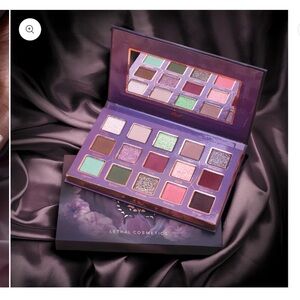 Lethal cosmetics Mellow Grove eyeshadow palette